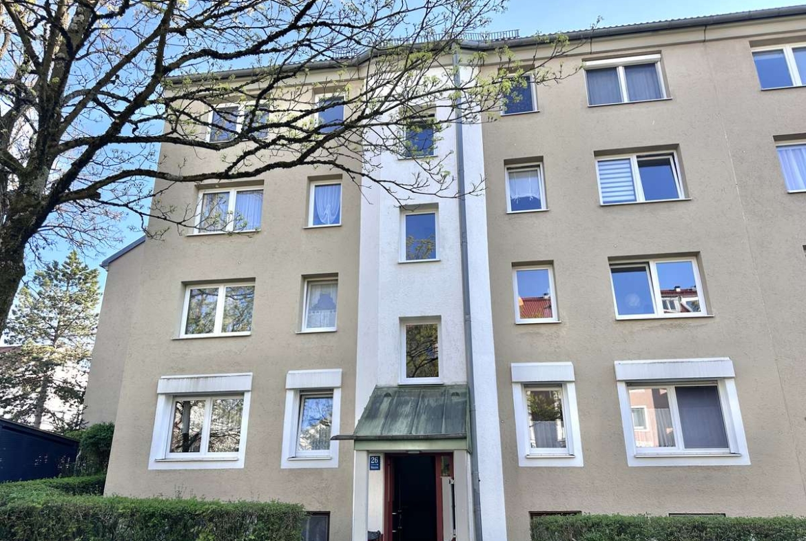 “Ruhig & grün” 3-Zi. Whg. in parkähnlicher Anlage – mit großem Süd Balkon/Nh. S1