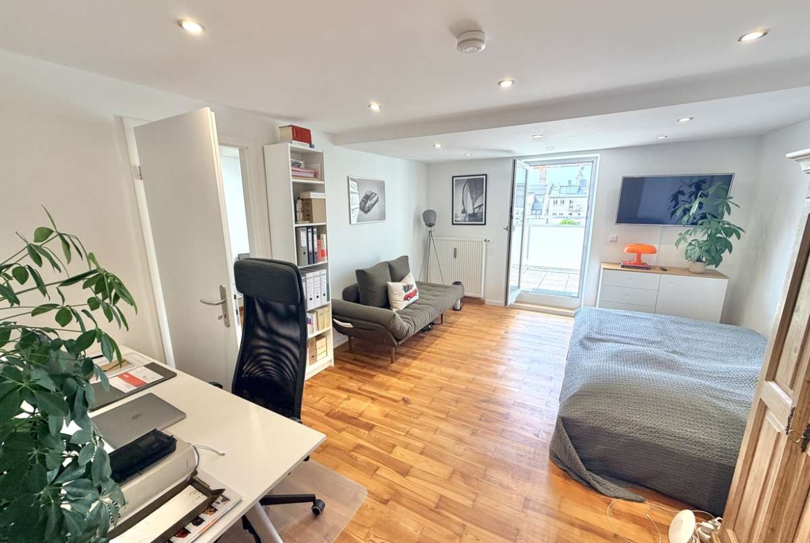 Sonnige 1-Zi.-DACHTERRASSENWHG. in TOP-Lage Schwabing / Maxvorstadt