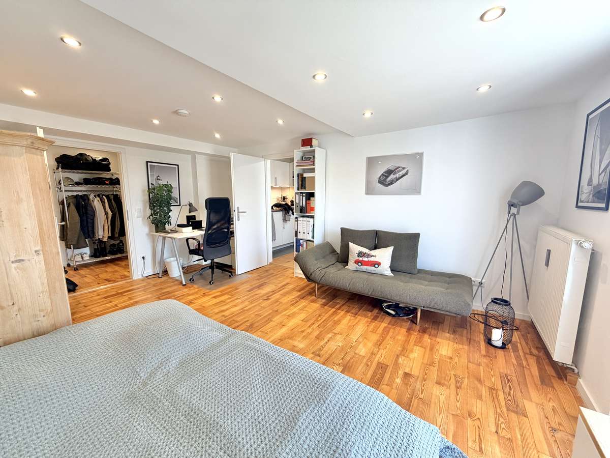 Sonnige 1-Zi.-DACHTERRASSENWHG. in TOP-Lage Schwabing / Maxvorstadt