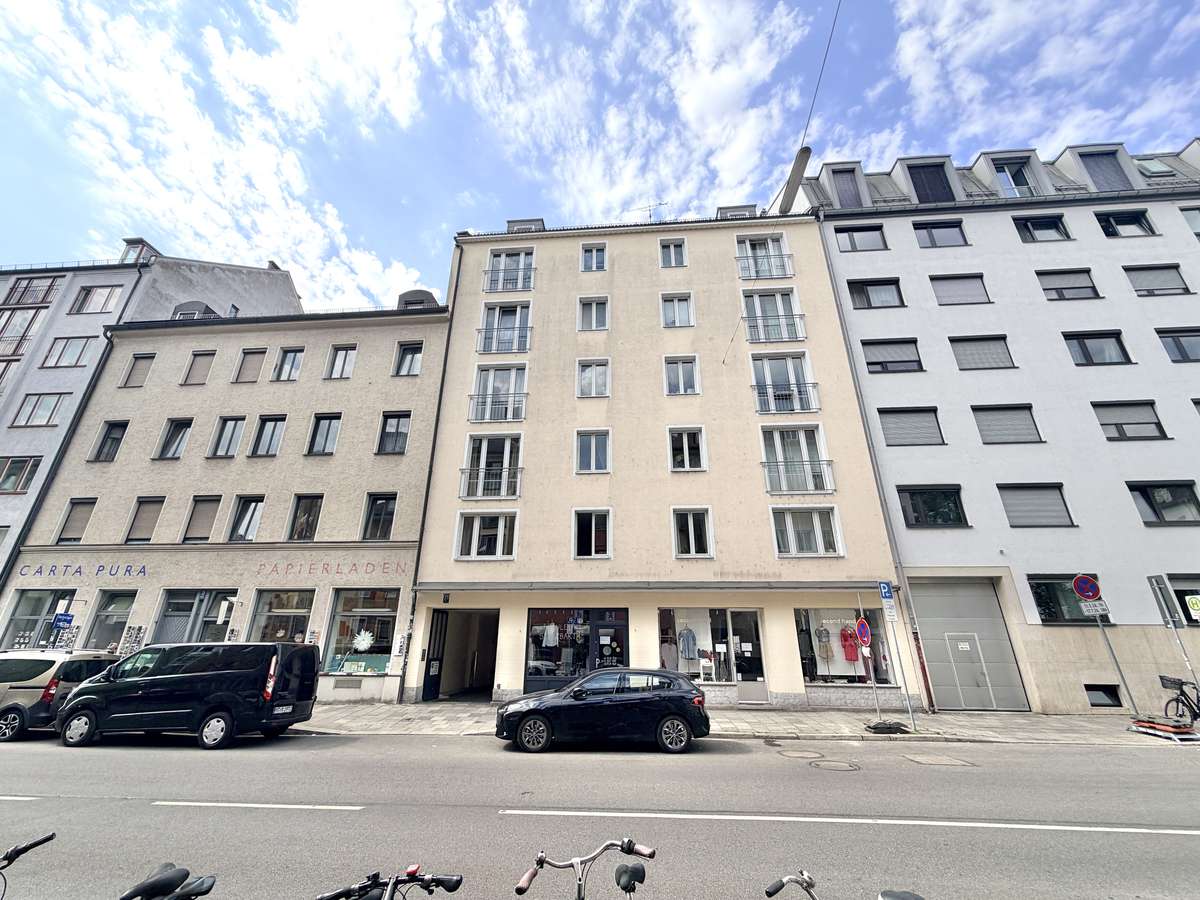 Sonnige 1-Zi.-DACHTERRASSENWHG. in TOP-Lage Schwabing / Maxvorstadt
