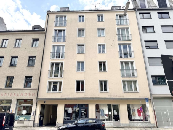 Sonnige 1-Zi.-DACHTERRASSENWHG. in TOP-Lage Schwabing / Maxvorstadt