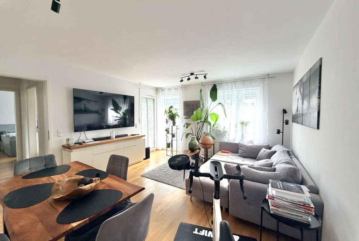 Moderne 2-Zi. -Whg. in ruhiger Lage mit sonnigem Westbalkon & EBK in Kleinhadern