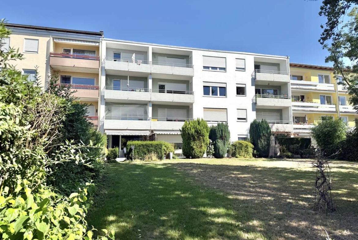 Ein Zuhause zum Aufwachsen – sonnige 3-Zi. Familienwohnung in Eching, Nh S1
