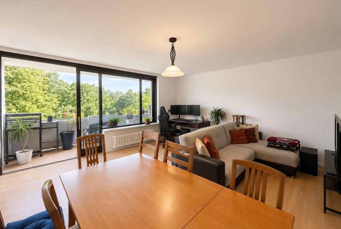 3-Zi.-Whg. mit Süd-Ost-Balkon für kleine Familien in Eching