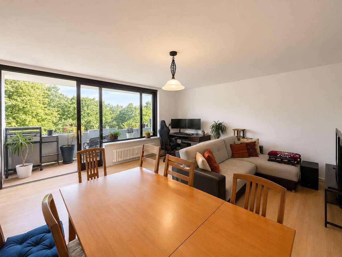 3-Zi.-Whg. mit Süd-Ost-Balkon für kleine Familien in Eching