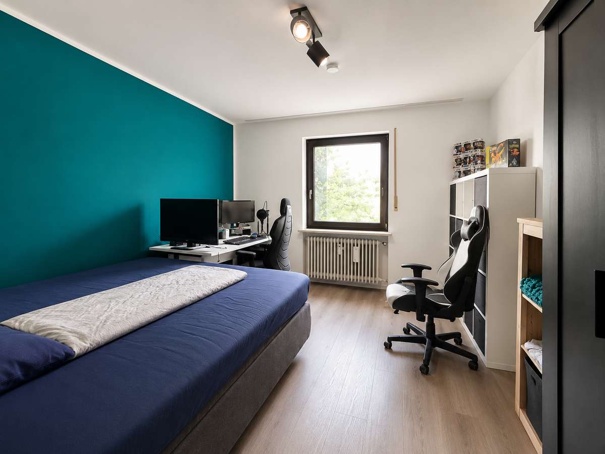 3-Zi.-Whg. mit Süd-Ost-Balkon für kleine Familien in Eching