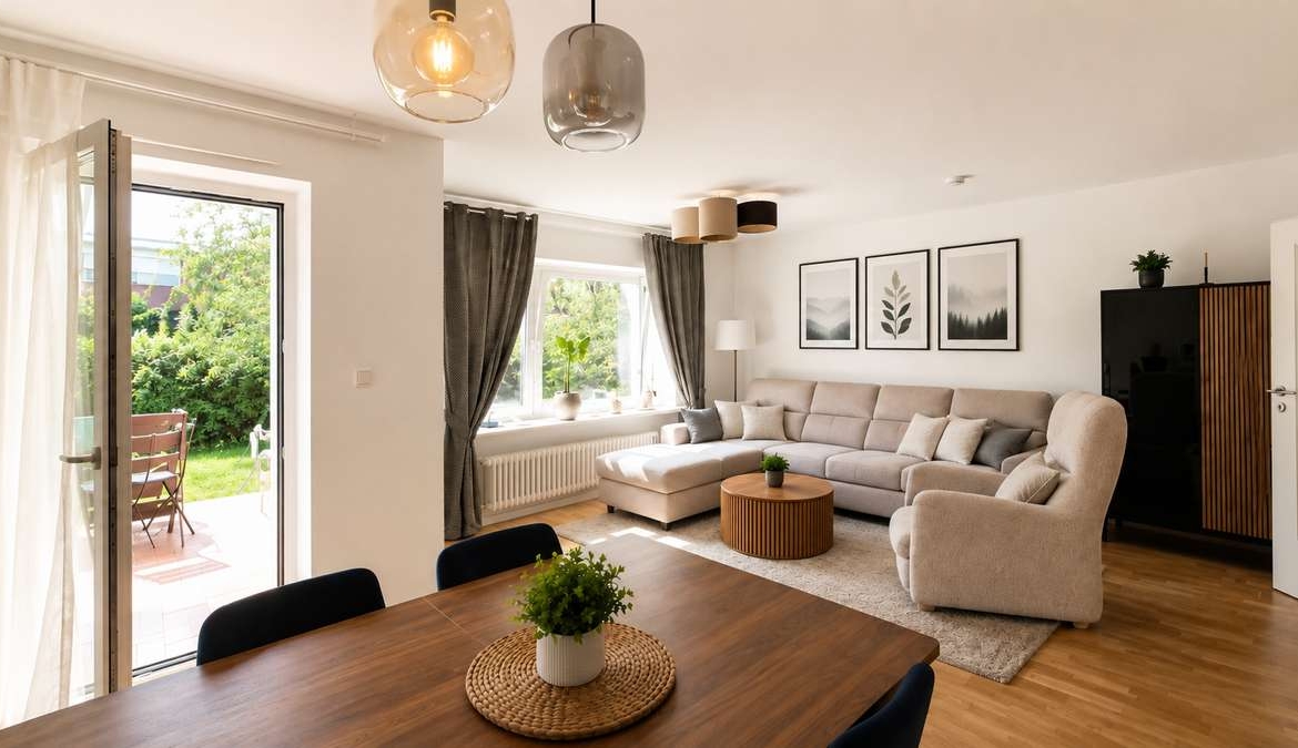 Familienfreundliches Reihenmittelhaus mit Südgarten in Ebenhausen