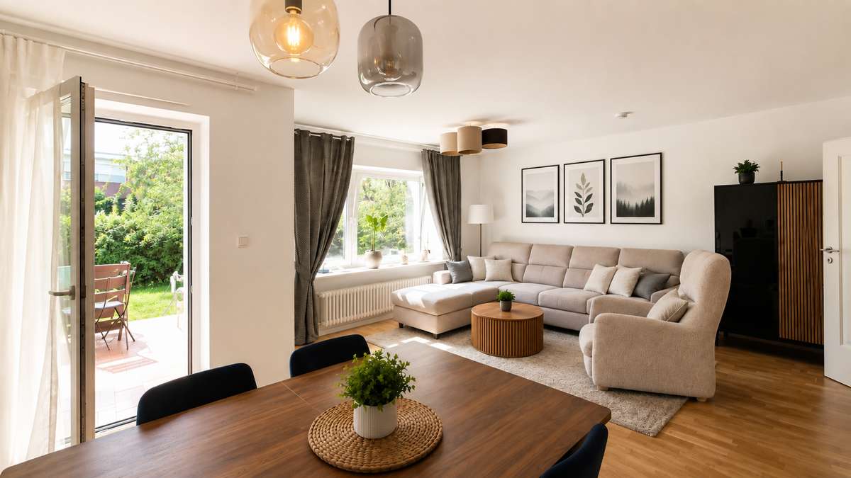 Familienfreundliches Reihenmittelhaus mit Südgarten in Ebenhausen