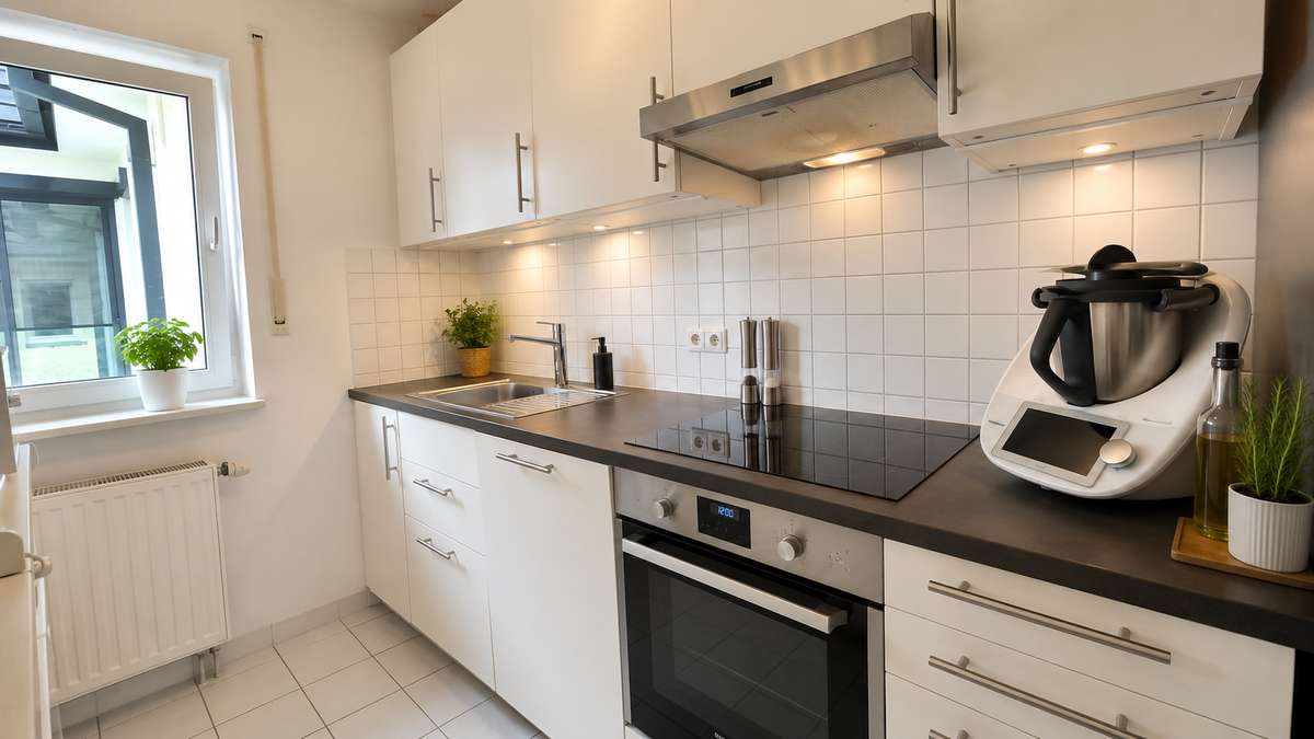 Küche Großzügige 4-Zi. Whg. mit zwei Balkonen in ruhiger Lage von Harlaching