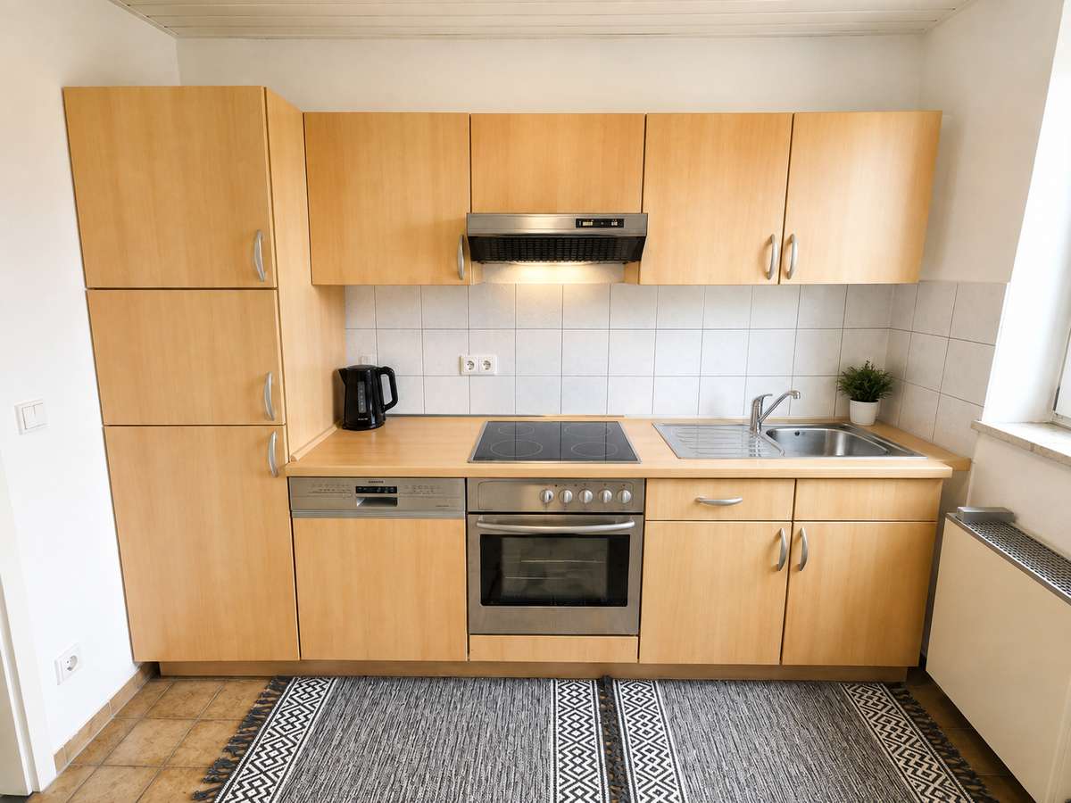 Küche inklusive EBK Sonnige 2-Zi. Dachgeschosswhg mit tollem Panoramafenster und EBK in USH/S1