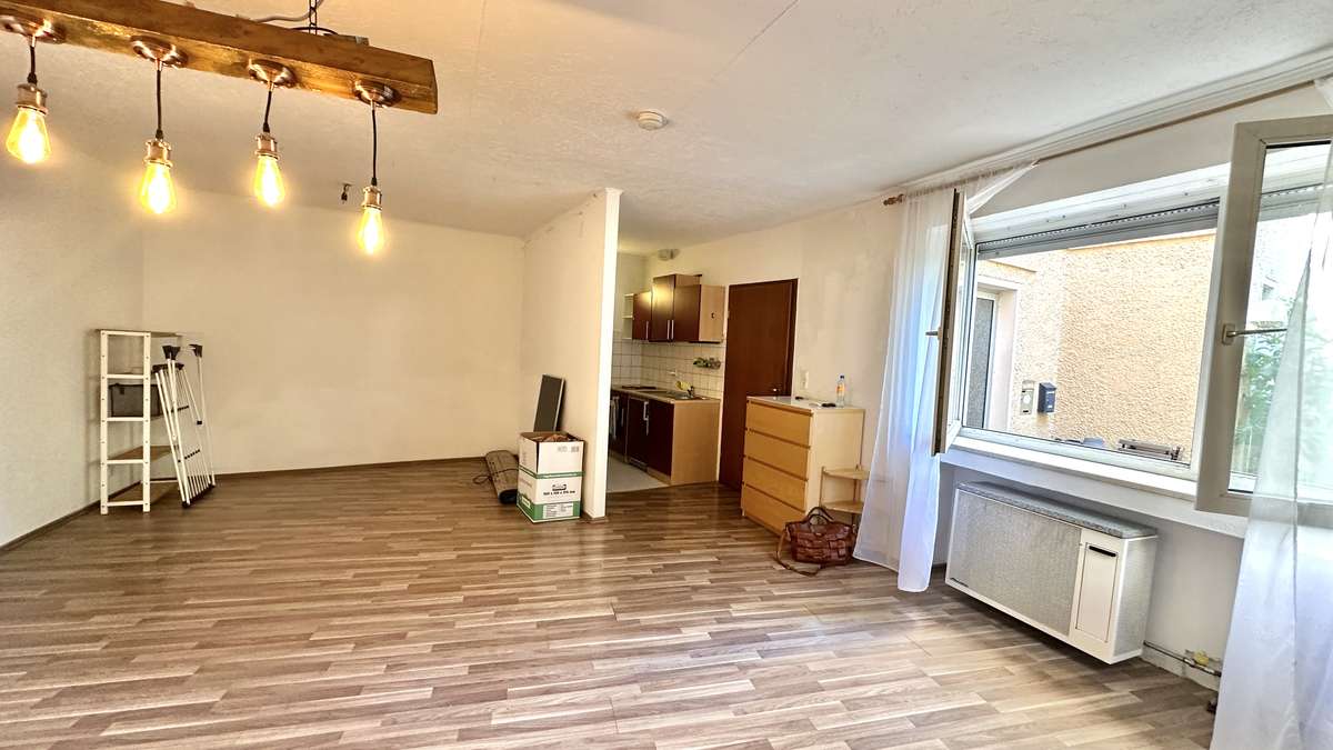 Schlafnische im Wohnraum Zentral wohnen, ruhig schlafen – 45m² im Rückgebäude in der Isarvorstadt