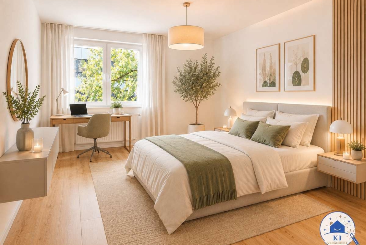 „Einziehen & wohlfühlen“ TOP renovierte 2-Zi. Whg mit West-Blk & TG/Nh. S1