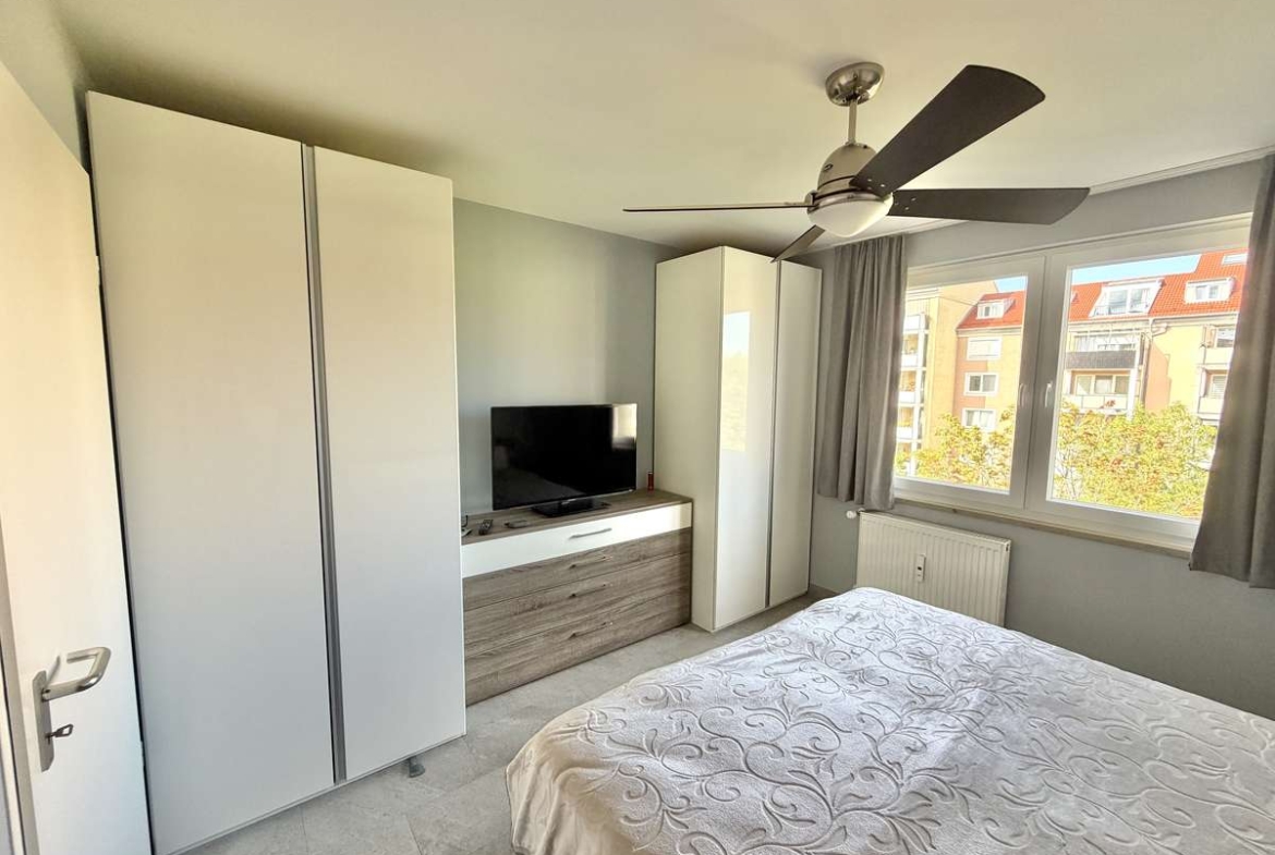 Sonnige, teils möblierte 3-Zi Whg. mit großem SÜDBALKON in USH