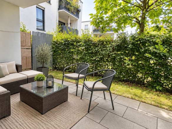 Top Kapitalanlage – KfW-55-Apartment mit Garten & großer Ostterrasse