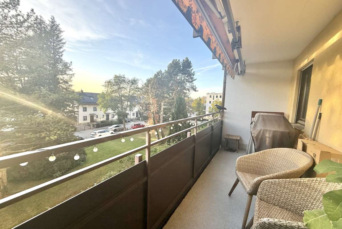 Helle 2,5-Zi.-Wohnung mit großzügigem Westbalkon