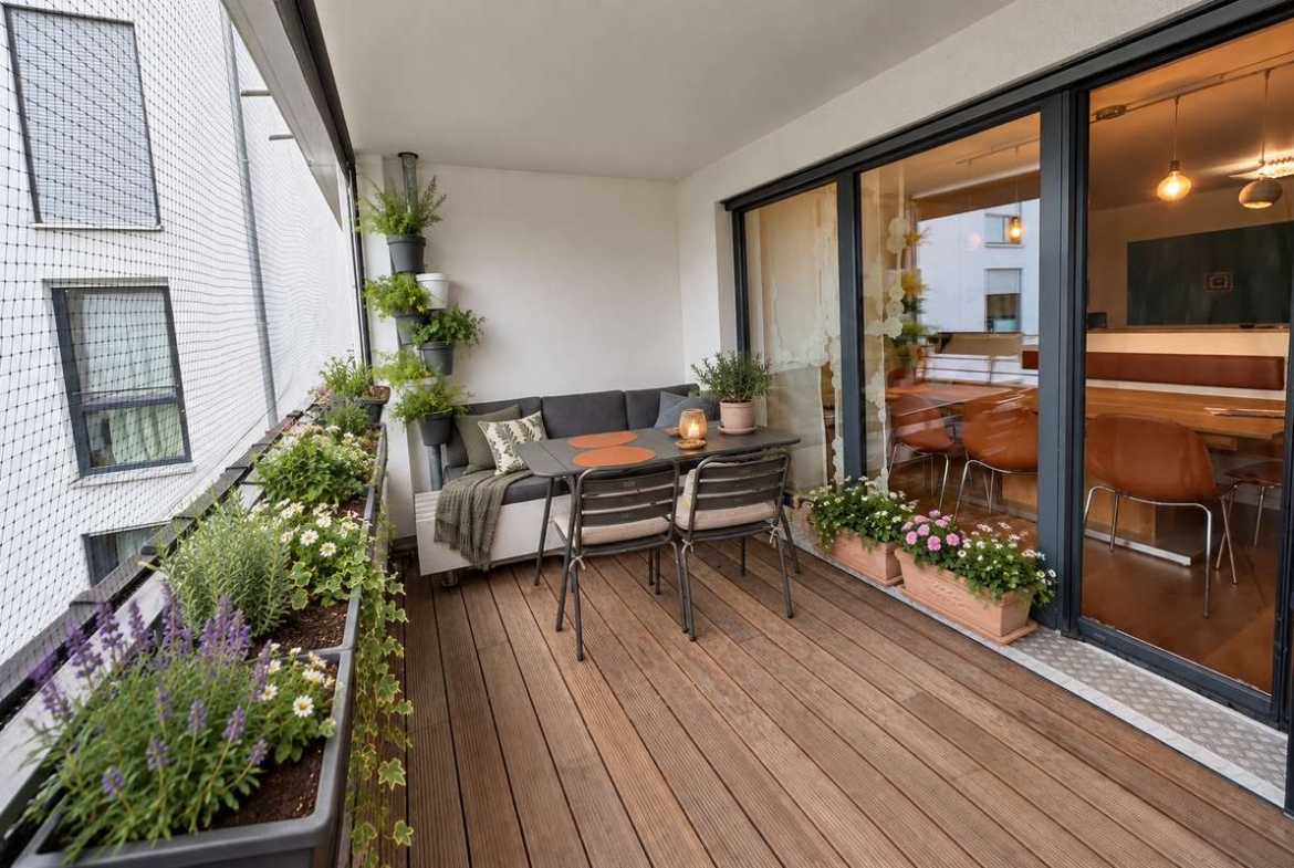ZWEITBEZUG: 4 Zimmer, 2 Bäder, EBK und gr. Südost-Balkon (Nähe S1)