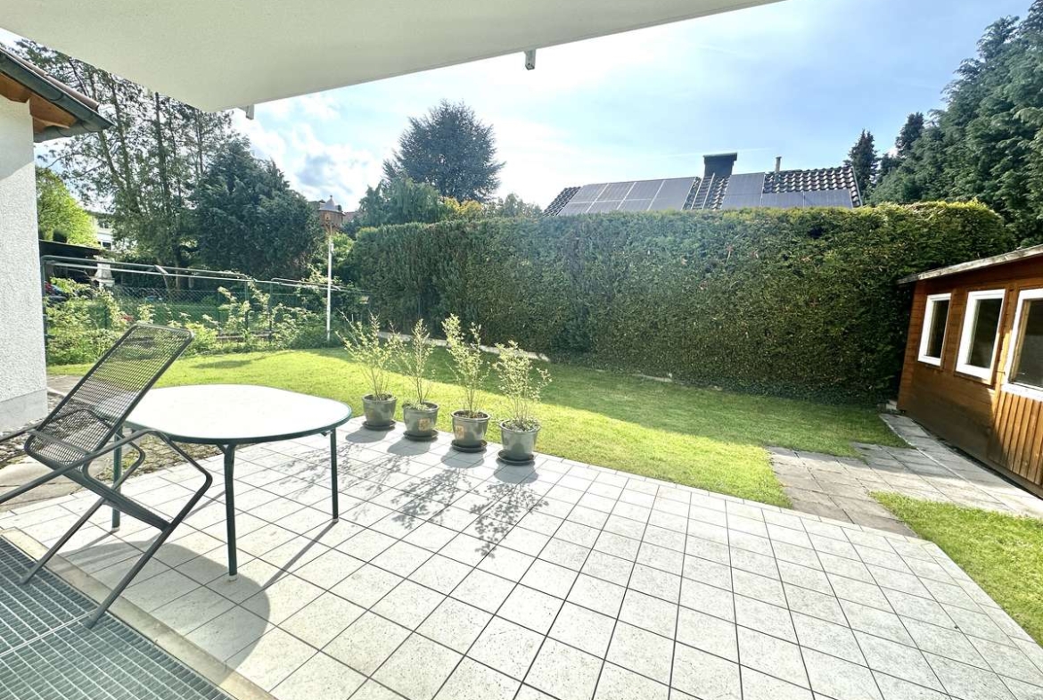Exklusive 4-Zi.-Garten-Whg. in der Lerchenau – Moderne Ausstattung und viel Komfort
