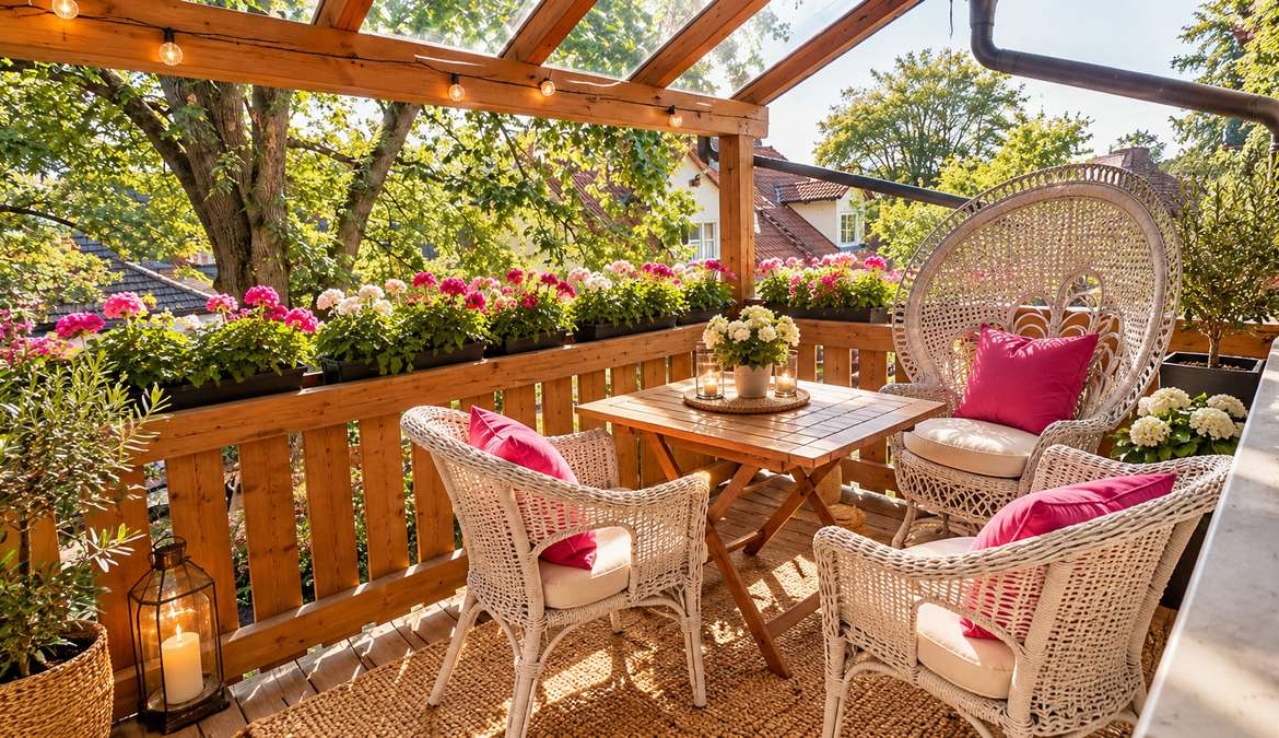 Wohnen im kleinen Haus: RUHIGE 3 Zi. Whg. mit großem Südost Balkon / Nh. S1