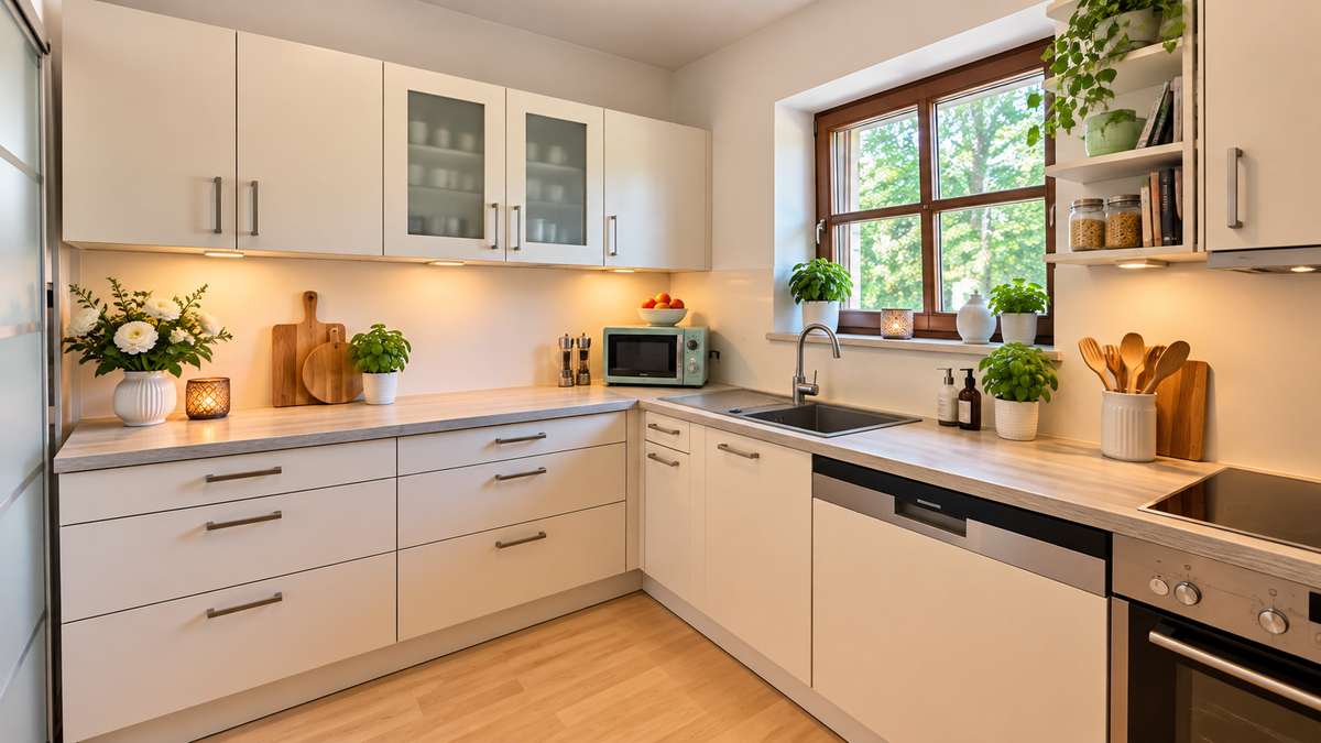Wohnen im kleinen Haus: RUHIGE 3 Zi. Whg. mit großem Südost Balkon / Nh. S1