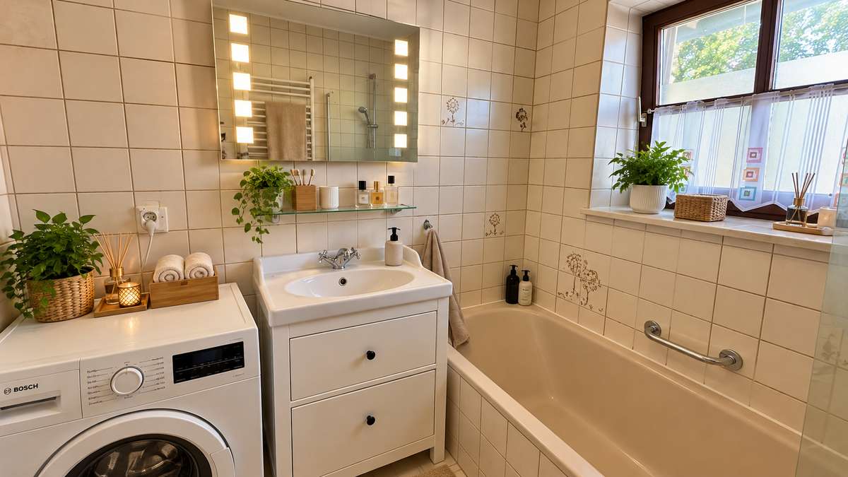 Wohnen im kleinen Haus: RUHIGE 3 Zi. Whg. mit großem Südost Balkon / Nh. S1