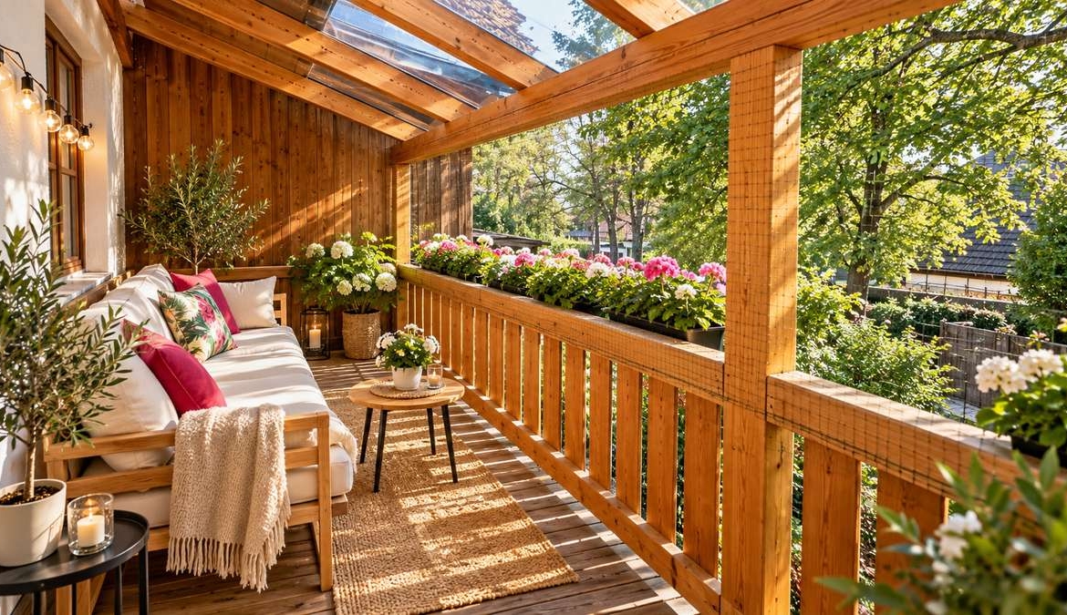 Wohnen im kleinen Haus: RUHIGE 3 Zi. Whg. mit großem Südost Balkon / Nh. S1