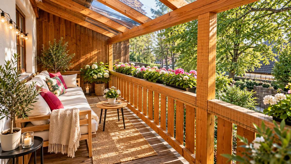 Wohnen im kleinen Haus: RUHIGE 3 Zi. Whg. mit großem Südost Balkon / Nh. S1
